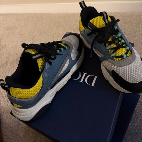 Dior B22 Blue Black Gray yellow Size 42